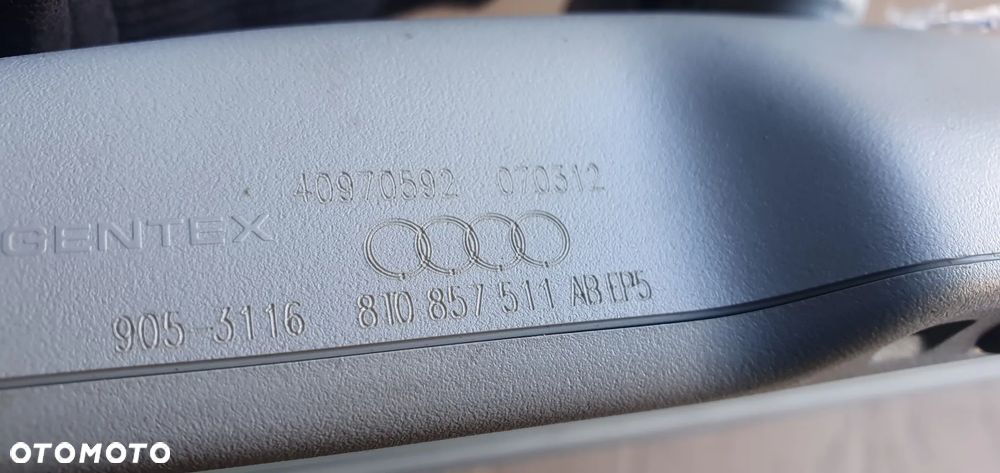 Lusterko wsteczne wewnętrzne fotochrom Audi A4 B8 810857511AB - 6