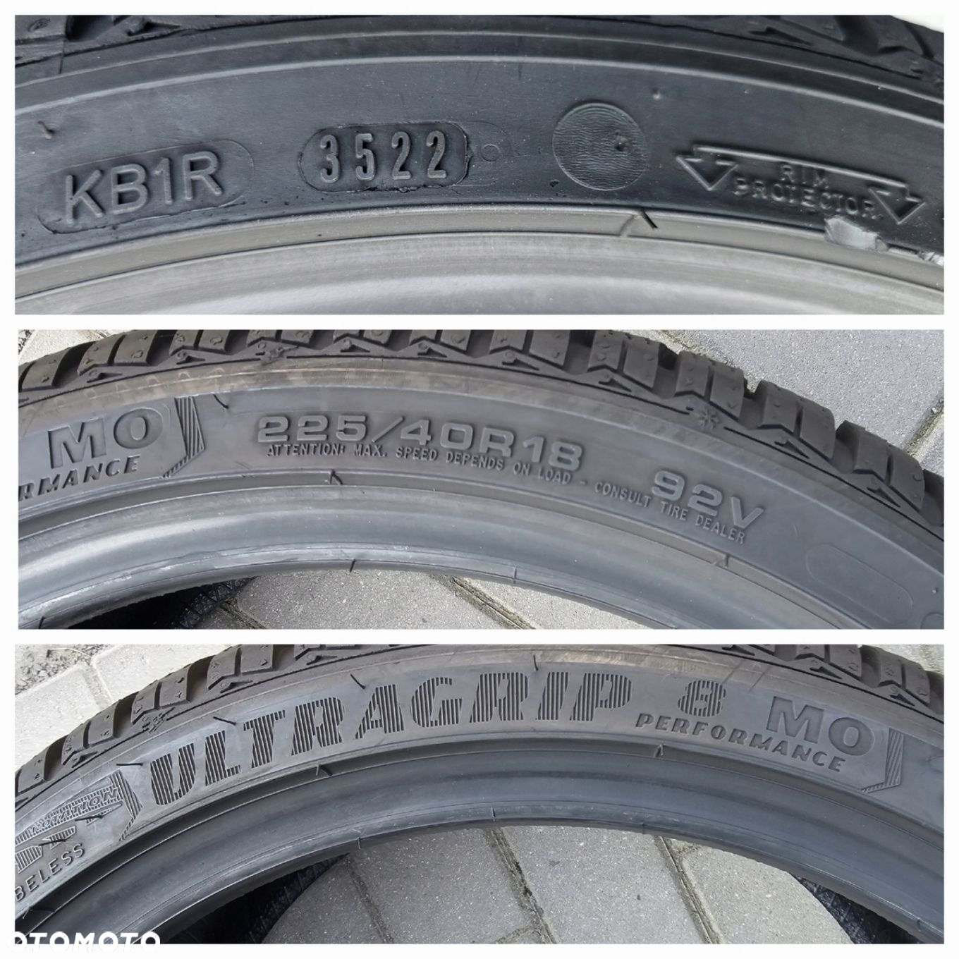 Goodyear Ultra Grip 8 Performance 225/40R18 92 V MO - 6