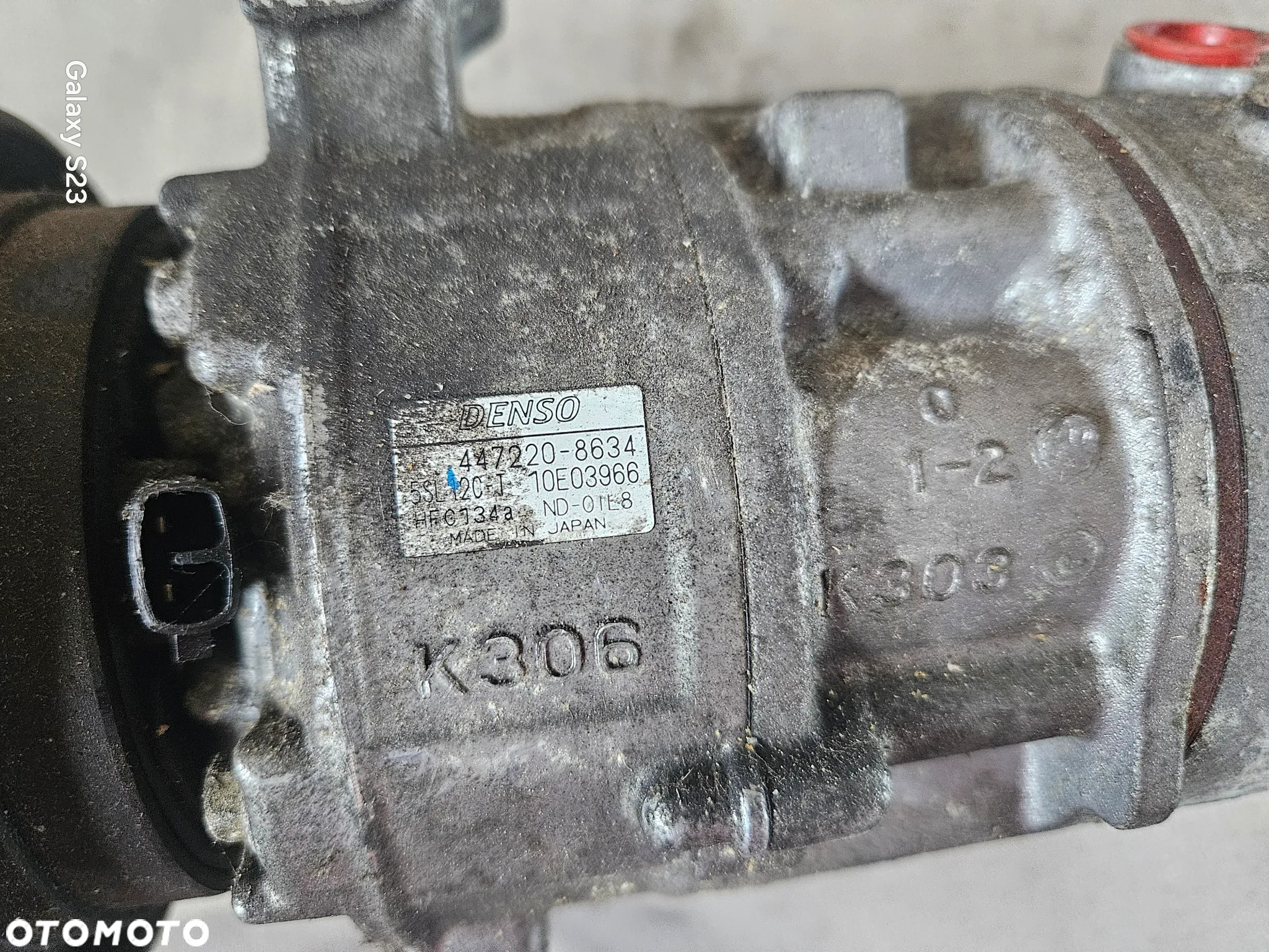 Sprężarka pompa kompresor klimatyzacji FIAT STILO 1,6 16V 447220-8630 447220-8634 - 3