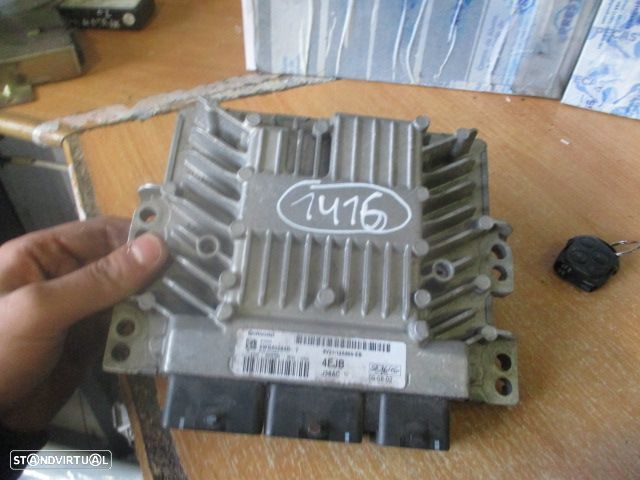 Centralina 8V2112a650eb FORD FIESTA 4 2009 1.4TDCI   0P   CONTINENTAL - 2