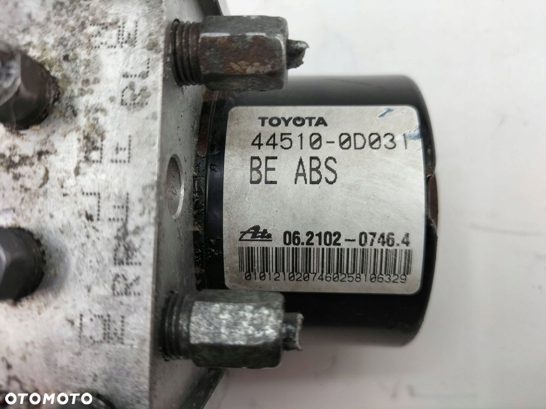 POMPA ABS TOYOTA YARIS II 44510-0D031 06.2102-0746.4 - 5