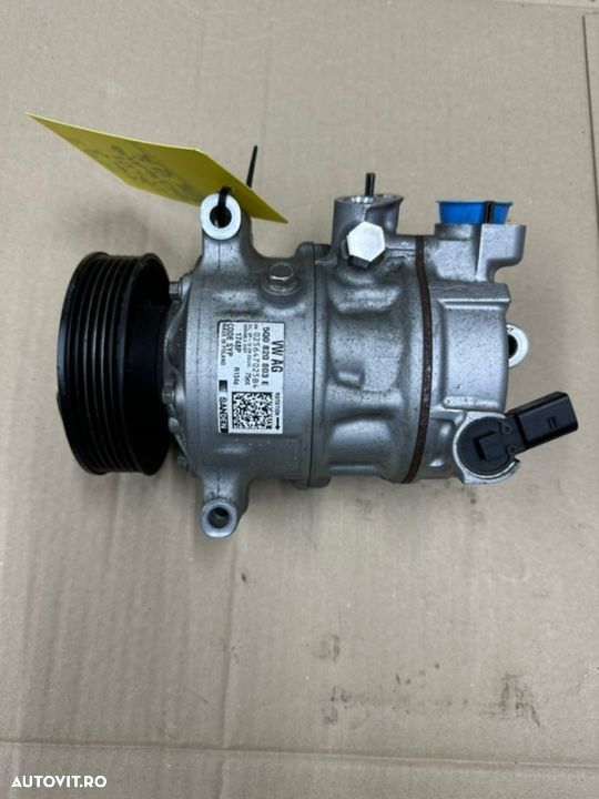 Compresor clima VOLKSWAGEN SKODA SEAT AUDI  A3 Octavia 3 Golf7 Passat Leon cod 5Q0820803E - 1