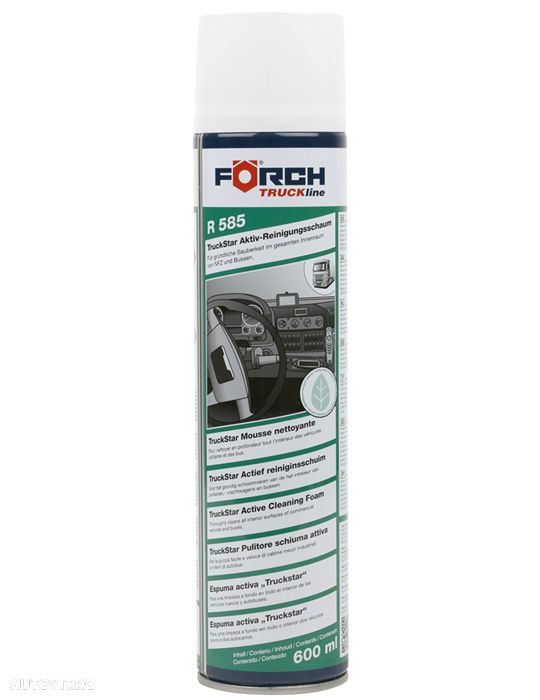 Spray spuma activa, interior, Truckstar R585 TRUCKline, 600ml - 1