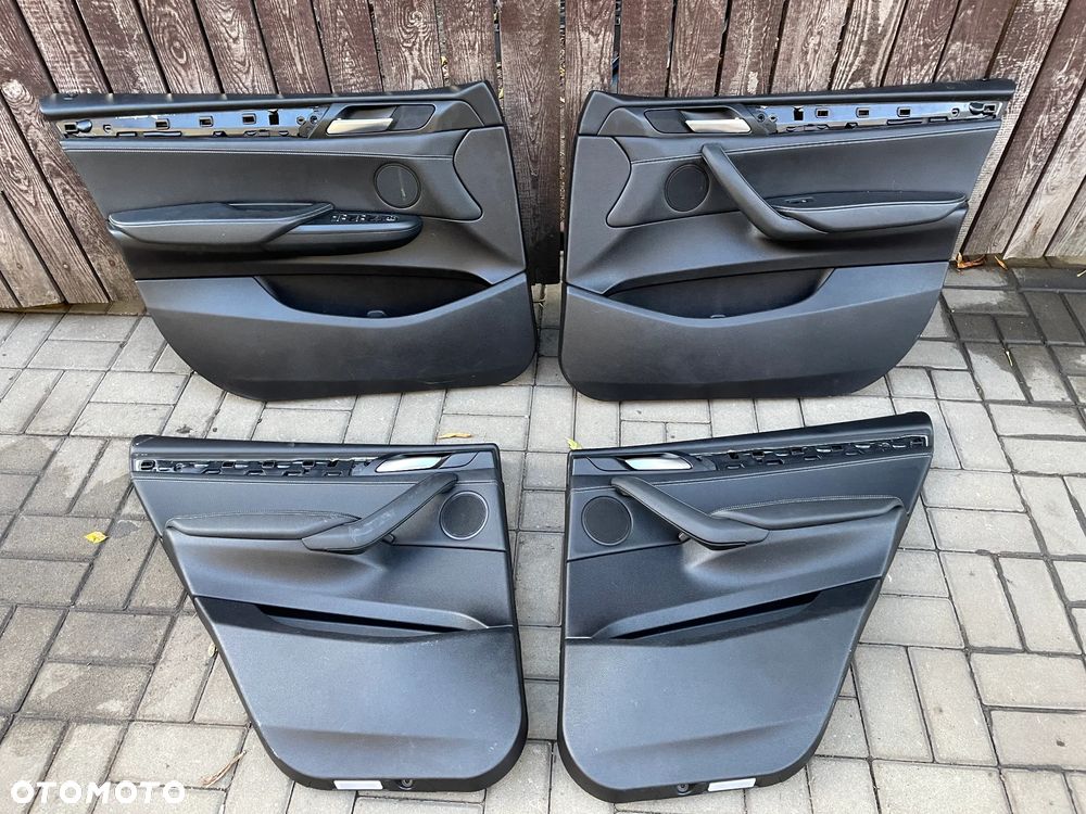BMW X3 F25 X4 F26 fotele tapicerka drzwi kanapa tylna elektryka - 3