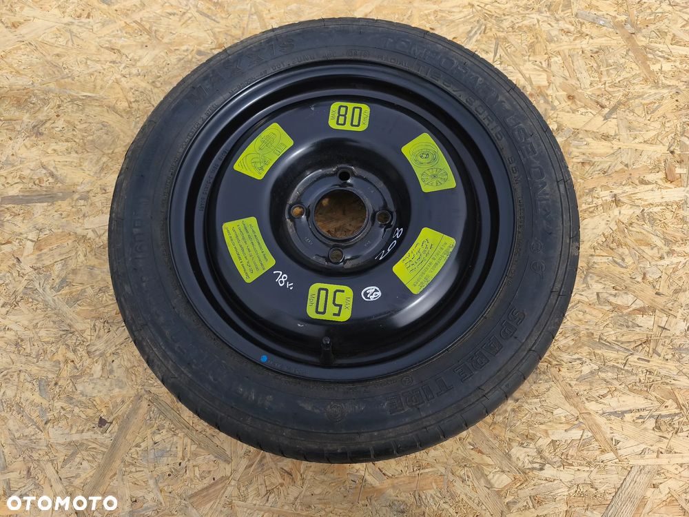 KOŁO DOJAZDOWE ZAPASOWE PEUGEOT 208 CITREON 15 CALI 4X108 - 1