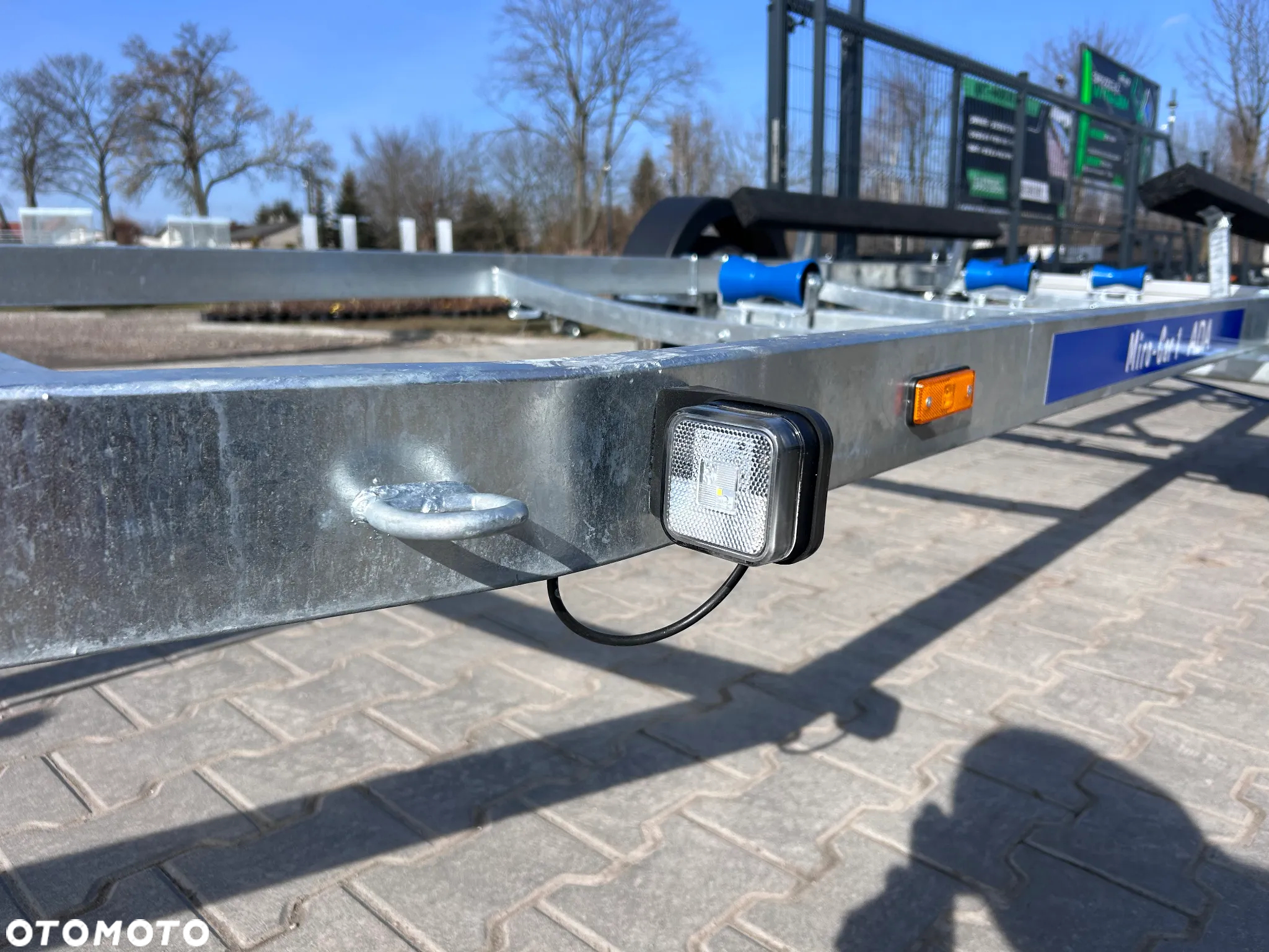 Inny Przyczepa podłodziowa / DOSTAWA! / 620x215cm / HAMULEC / pod ŁÓDŹ, MOTORÓWKE / - 20