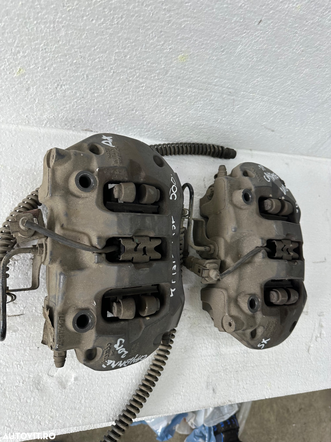 Etrier frana spate CAYENNE, TOUAREG ,Q7 an 2011-2015 Brembo cu 4 pistoane - 2