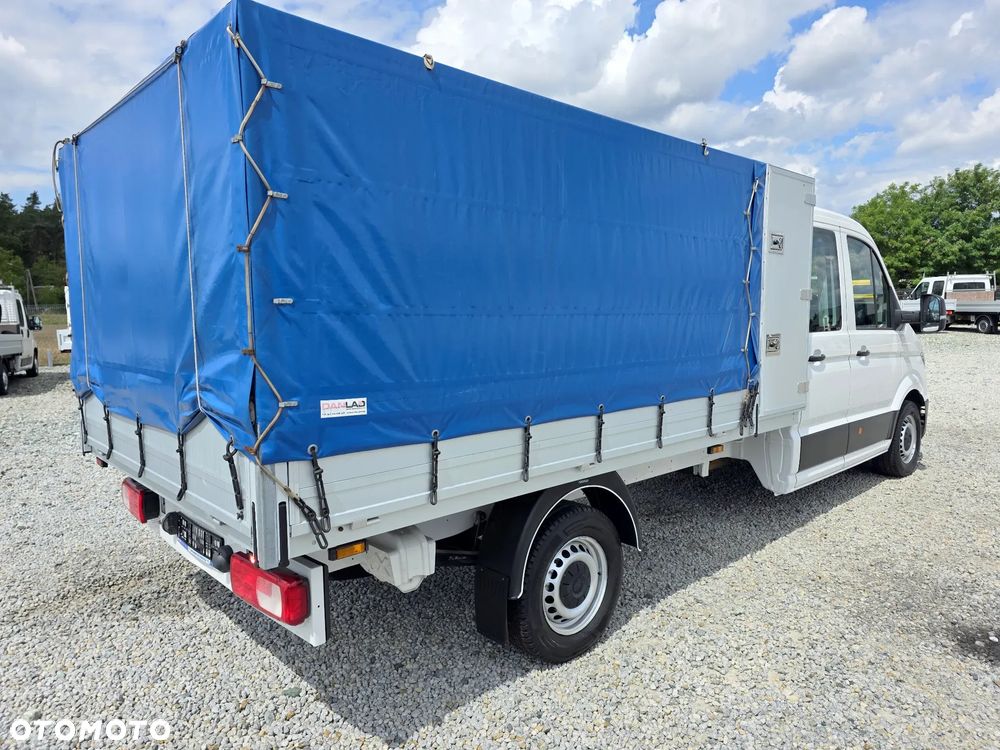 Volkswagen CRAFTER 2,0 TDI 177 KONNA DOKA BRYGADÓWKA 7 OSOBOWA 3,5M SKRZYNIA KLIMA WEBASTO GWARANCJA - 5