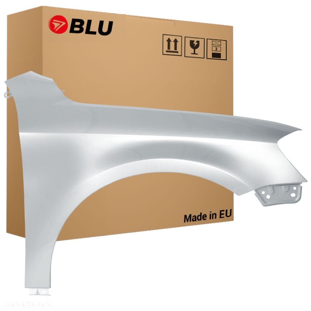 BLU Błotnik VW PASSAT B7 LA7W prawy 10-14 srebrny przód ocynk ReflexSilber - 1