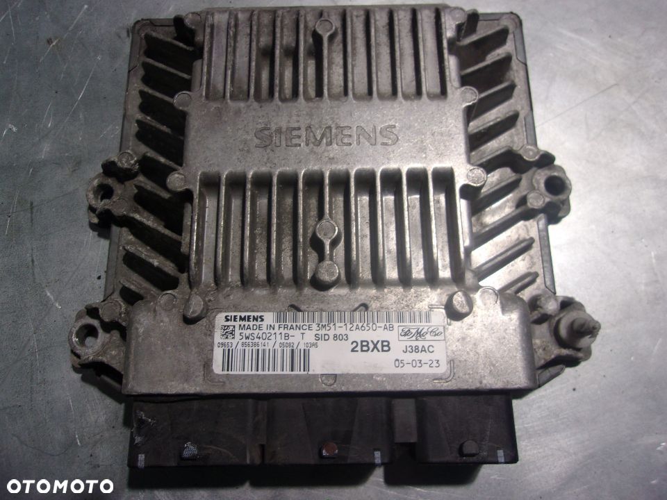 STEROWNIK KOMPUTER Ford 5ws40211b-t   3M51-12A650-AB - 1