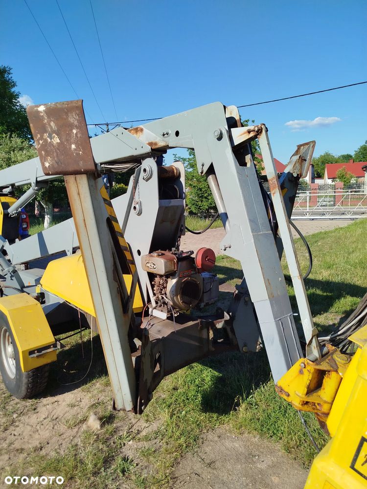 Nifty 16,4 metrowa Aerial k16t Kubota diesel podnośnik koszowy zwyżka Podest ruchomy - 7