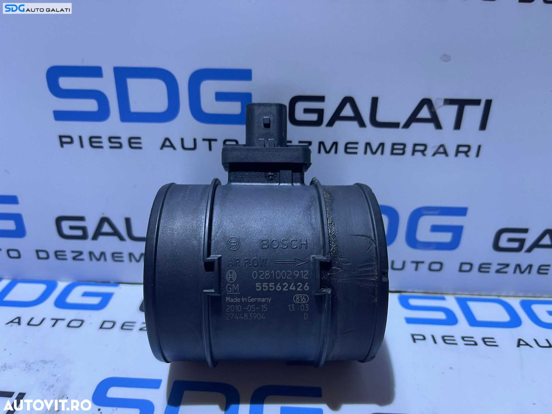 Debitmetru Aer Saab 95 9-5 2.0 TiD 2010 - 2012 Cod 55562426 0281002912  (cod compatibil 0280218427) [B3500] - 1