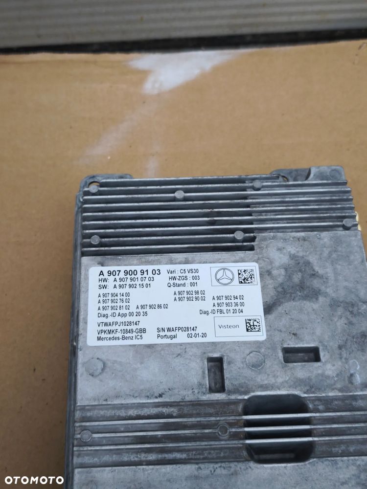 Radio Mercedes-Benz Sprinter w907 A9079009103 A 907 900 91 03 - 2