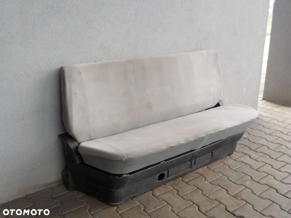 VW T4 DOKA DUBELKABINA FOTEL KANAPA ŁAWKA TYŁ - 1