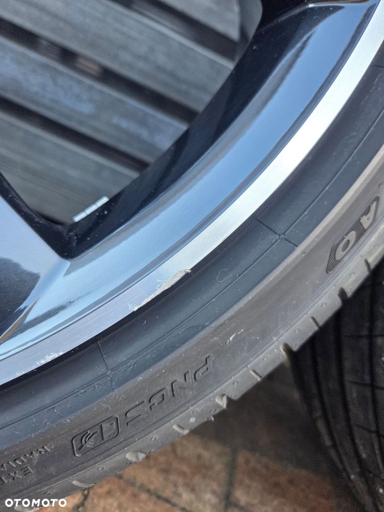 OE Audi RS6 RS7 C8 4K Koła felgi 22" z oponami Pirelli 285/30 R22 kute jak nowe - 9