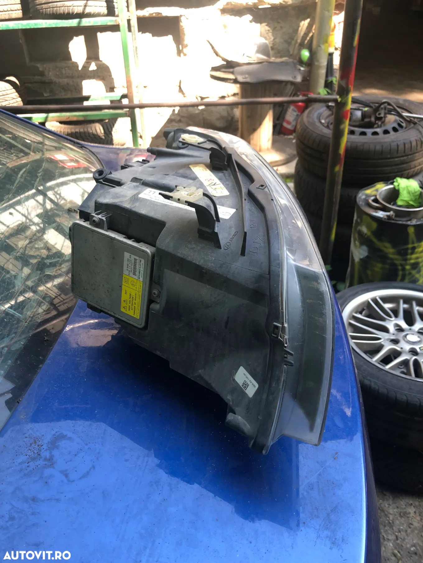 Far stanga bi xenon adaptiv Bmw Seria 3 e90 non lci 2005 Europa - 5