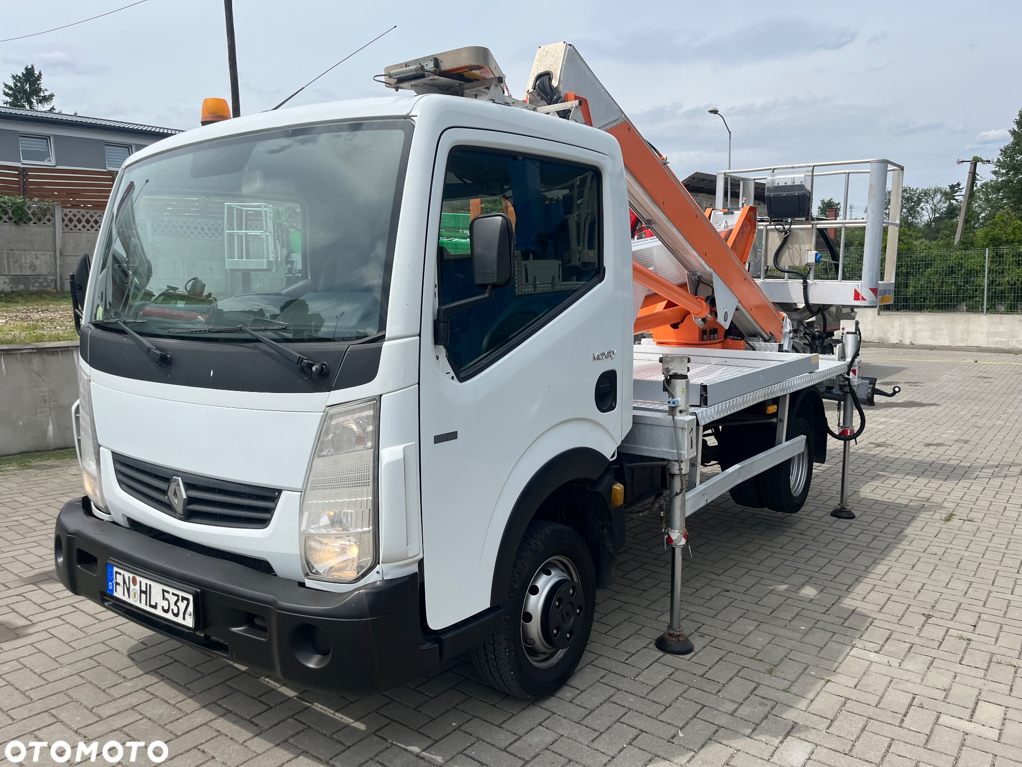 Renault Podnośnik Koszowy Multitel mx210 21 Metrów 10 w Bok jak Wumag Ruthmann Gsr - 23