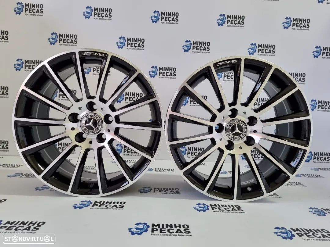 Jantes Mercedes (C63) AMG Turbine em 19 - 1