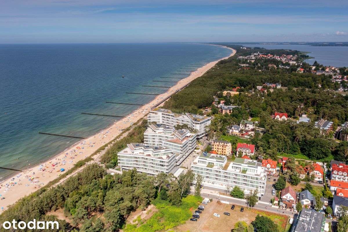 Zachodni apartament | boczny widok na morze | Dune