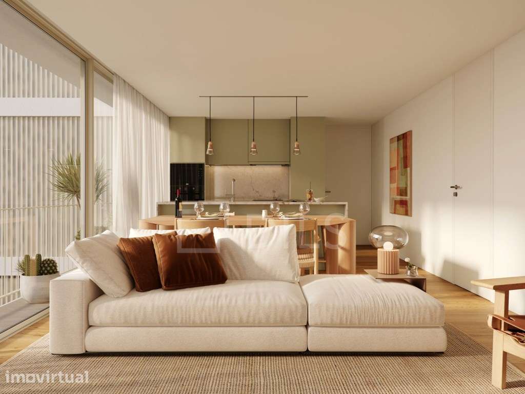 Apartamento T2 com varanda, em Matosinhos - Grande imagem: 2/49