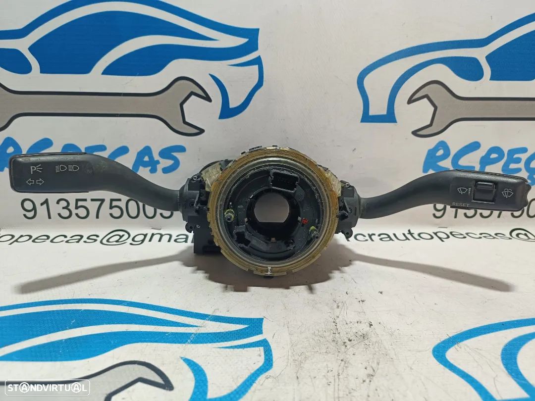 .FITA AIRBAG AUDI A4 B6 4E0953541A 4E0953541 8E0953549Q 8E0953549 B7 A6 C6 Q7 4LB MANETE MULTIFUNÇÕES COMUTADOR - 1