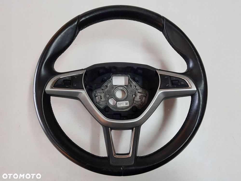 SKODA OCTAVIA 3 III 5E 13-16r KIEROWNICA SKÓRZANA 5E0419091BE