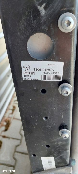 MAN TGS TG3 NOWY MODEL CHŁODNICA CHŁODNICE KOMPLET - 4