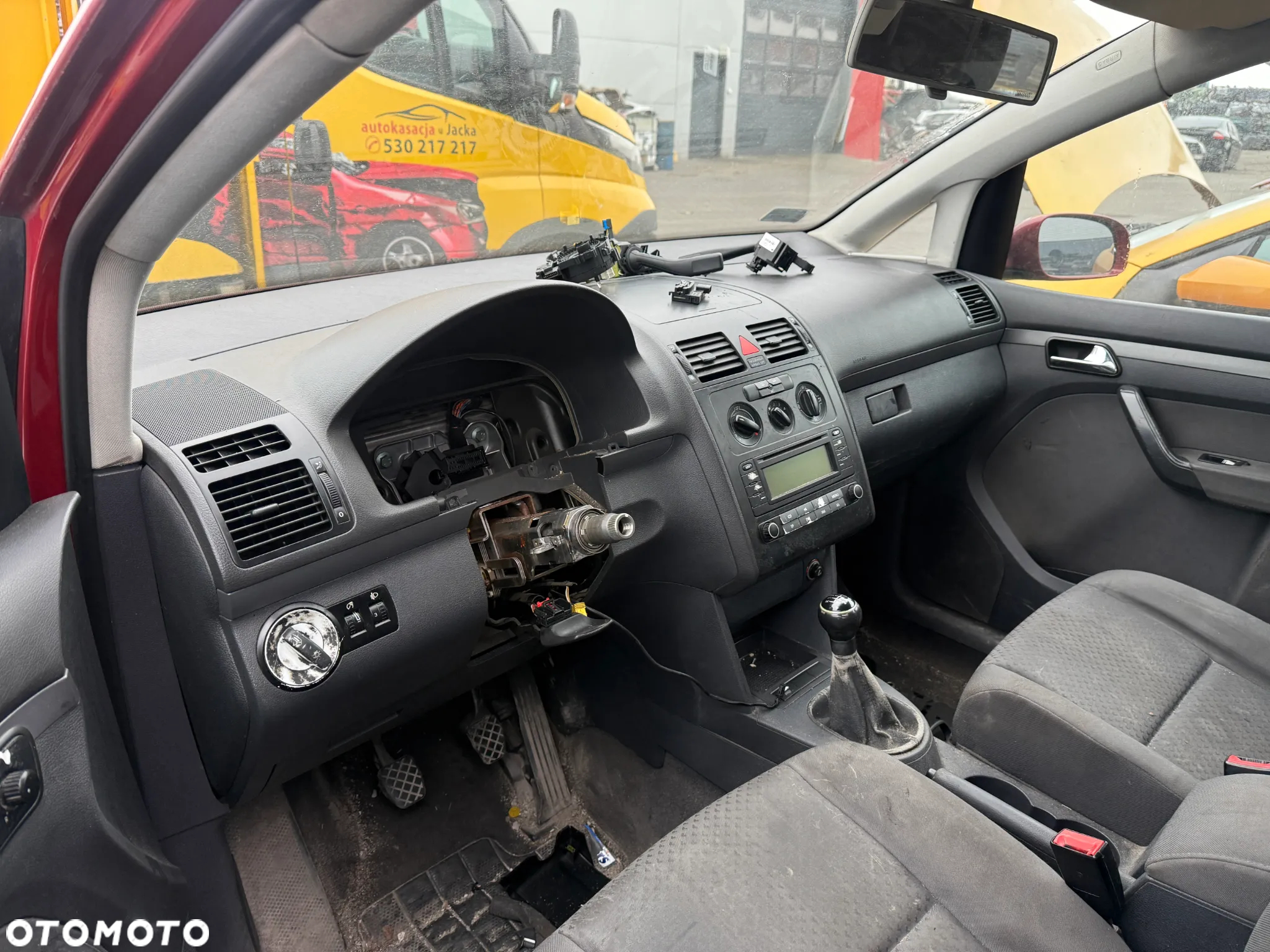 VW Touran 1.9 TDI Skrzynia Zderzak Drzwi Lampa - 3