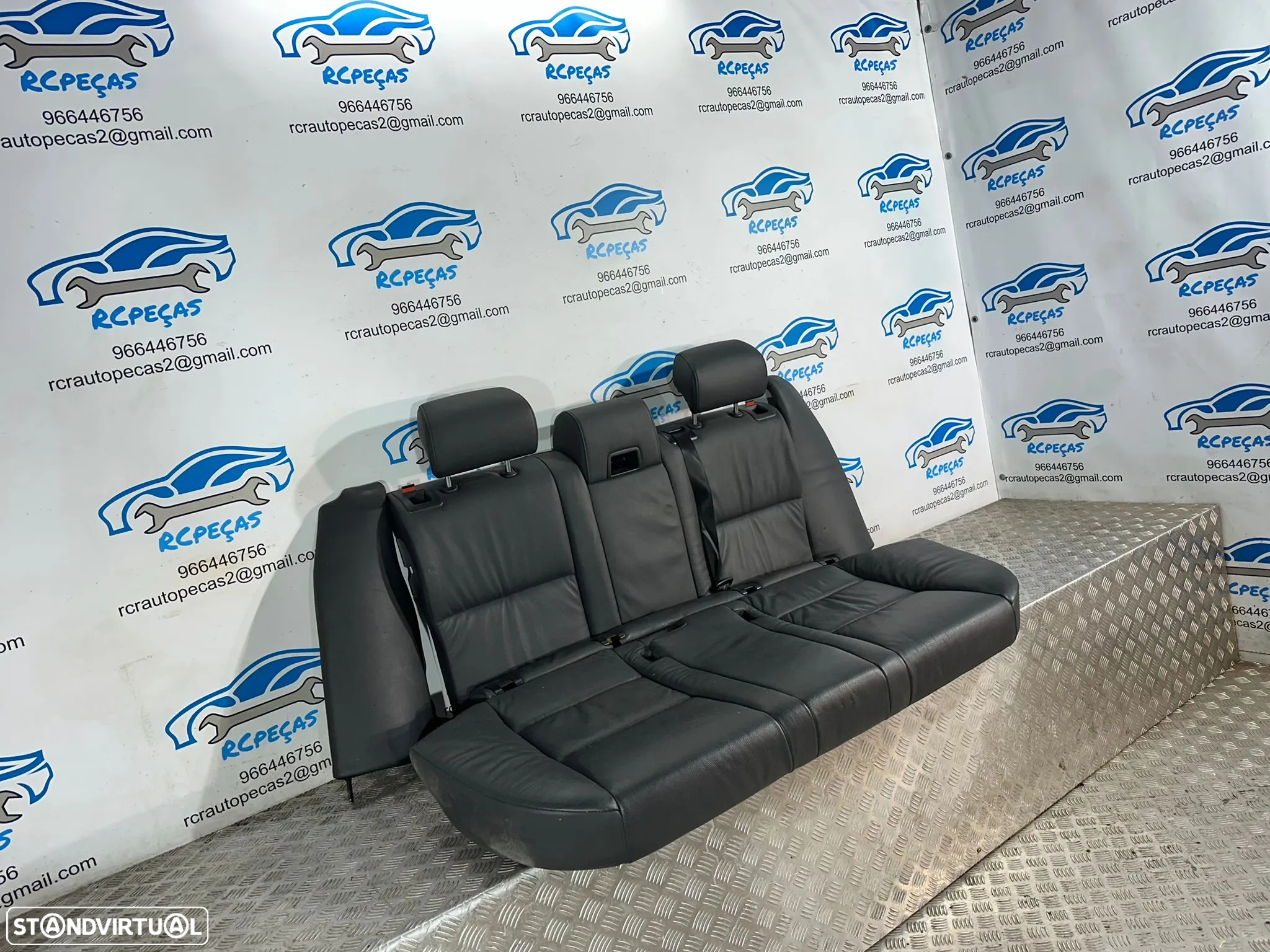.Conjunto Bancos Pack M Pele Eletricos Frente Frontais Tras Traseiros Originais BMW Serie 5 E61 Touring 2003 - 2010 - 6