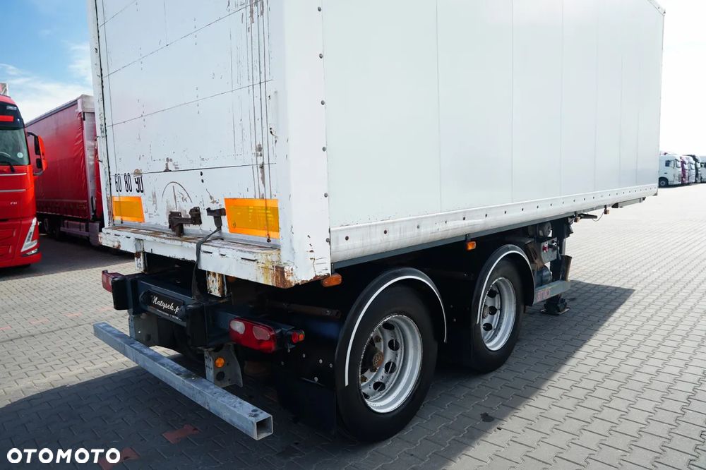 Samro / ZESTAW / NACZEPA / KONTENER / PRZEJAZDOWY / B-TRAIN / 7,3 + 7,3m / MOCNA PODŁOGA - 12
