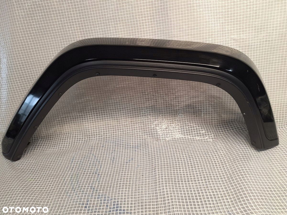 jeep wrangler jl  18- nadkole . poszerzenie lewe tyl tylne czarne lakier - 1