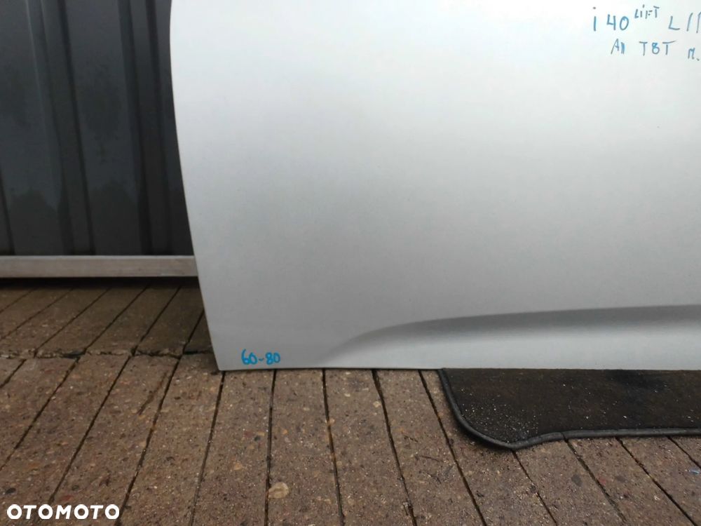 DRZWI HYUNDAI I40 LIFT LEWE PRZEDNIE SREBRNY T8T ORYGINAŁ - 2