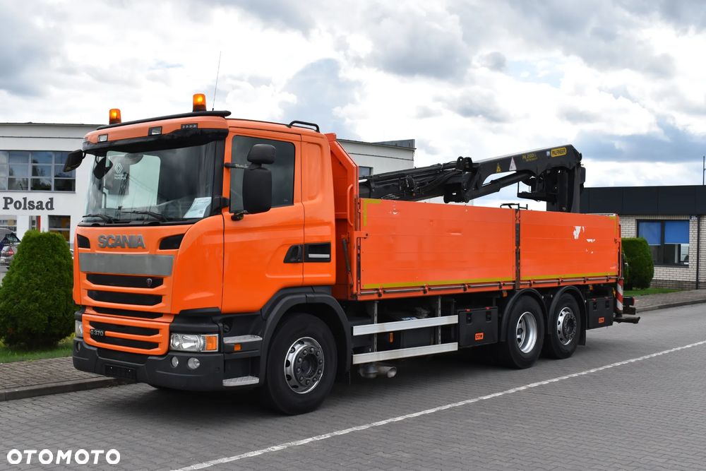 Scania G370 !! silnik 13 litrów !! PALFINGER !! - 2