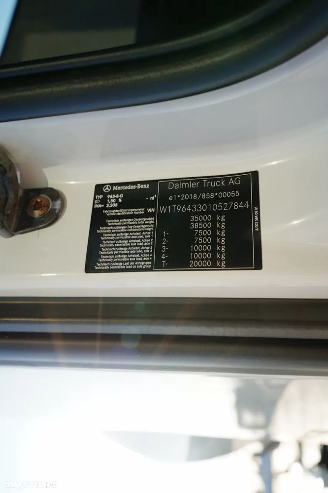 Mercedes-Benz AROCS 3540 / GRUSZKA 9M3 / 8x4 / BETONOMIESZARKA / AUTOMAT / 2022 ROK - 35