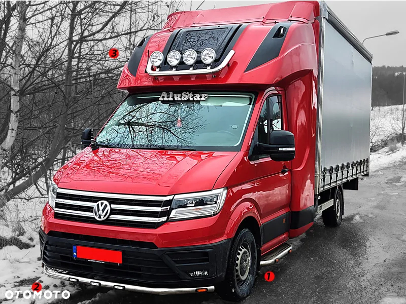 MAN TGE Crafter Sprinter Iveco Ducato Master Transit orurowanie Dachowe - 8