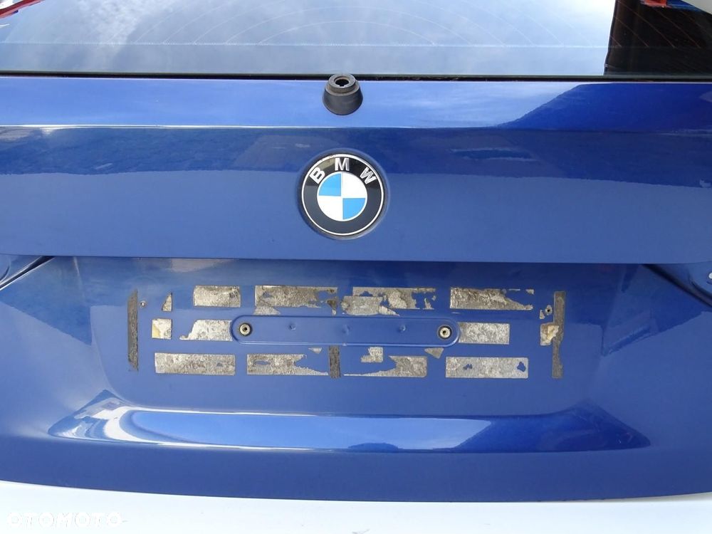 KLAPA TYŁ TYLNA BAGAŻNIKA + SZYBA LE MANS BLAU 381 BMW E84 X1 09-15r - 7