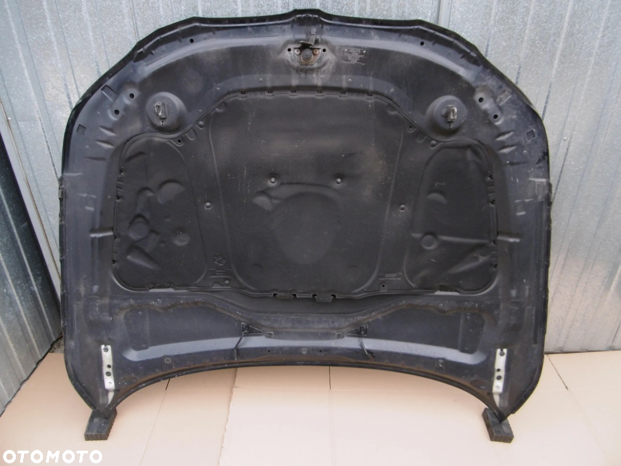 Maska przednia pokrywa silnika BMW e60 e61 416 carbonschwarz - 12