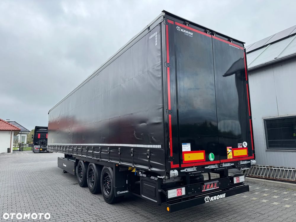 Krone NACZEA FIRANKA STANDARD, XL, SAF, OŚ PODNOSZNA, KOSZ PALETOWY, 2024 R. KRAJOWA, JAK NOWA - 4