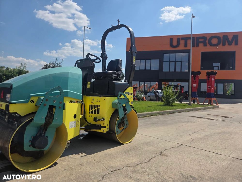 Ammann ARX26, 2,6tone, 2019, 554h, latime tambur 1,2m, motor Yanmar 32CP, lungime 2,35m, CE, sistem stropire, posibilitate leasing 3 ani, STARE FOARTE BUNA, PROMOTIE 19.900 EUR+Tva - 16