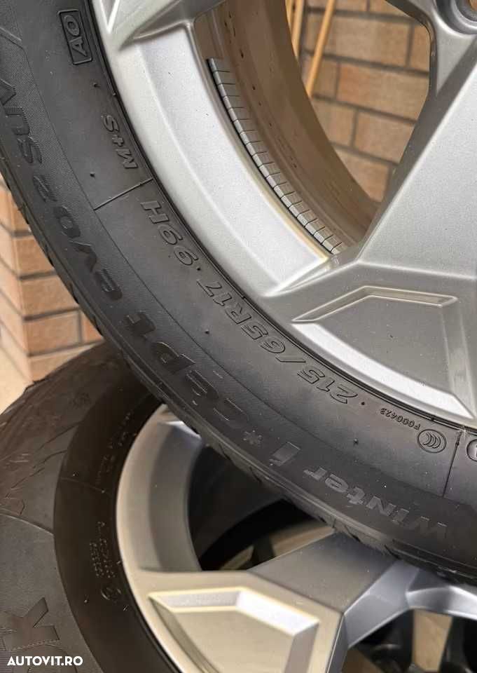 Jante CA NOI r17 TIGUAN,T-roc,Audi Q3,Q5, KODIAQ,KAROQ 215 65R17 IARNA - 4