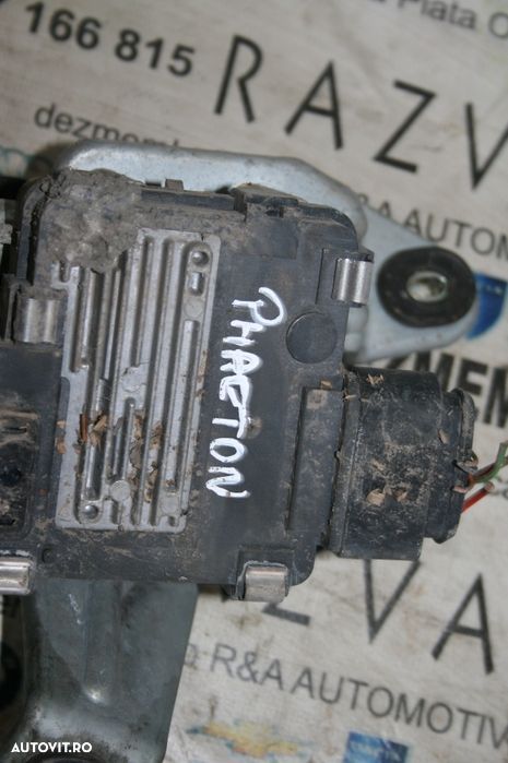 Ansamblu Motoras Stergatoare Vw Phaeton Volan Stanga Germania - 4