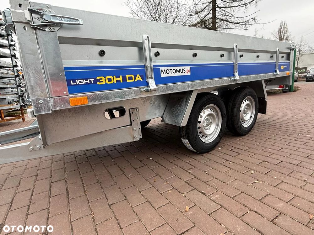 Inny Przyczepa Vesta 30HDA Hochlader  DMC 750 kg 301x150x38 2 osie spawana rama koła pod spodem - 6
