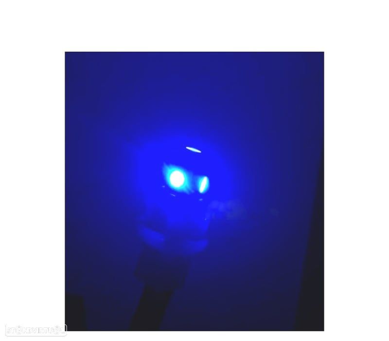 LÂMPADA LED AZUL W5W T10 - 2