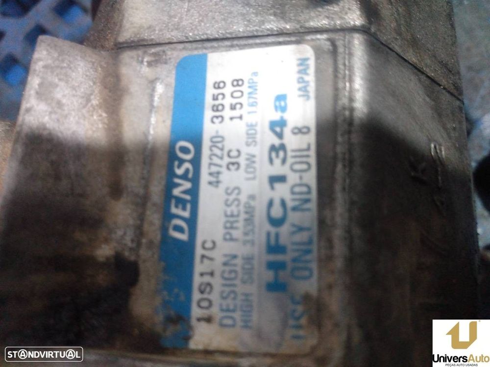 COMPRESSOR AR CONDICIONADO FIAT GRANDE PUNTO -HFC134A - 3