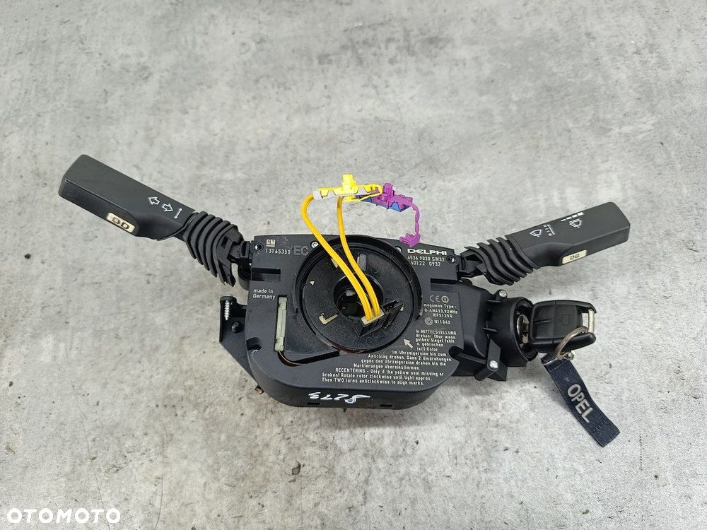 PRZEŁĄCZNIK ZESPOLONY OPEL VECTRA C 13165350EC 45369030  DELPHI 1.6 16V - 8