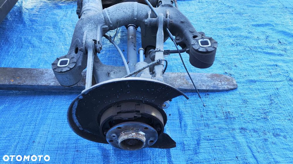 ZAWIESZENIE TYŁ TYLNE KOMPLETNE SANKI BELKA ZWROTNICA PIASTA WAHACZ MOST DYFER DYFERENCJAŁ 3.91 3,91 PÓŁOŚ LEWA PRAWA  6770842 7560606 BMW E63 E64 LCI LIFT 630i 3.0i N53 - 4