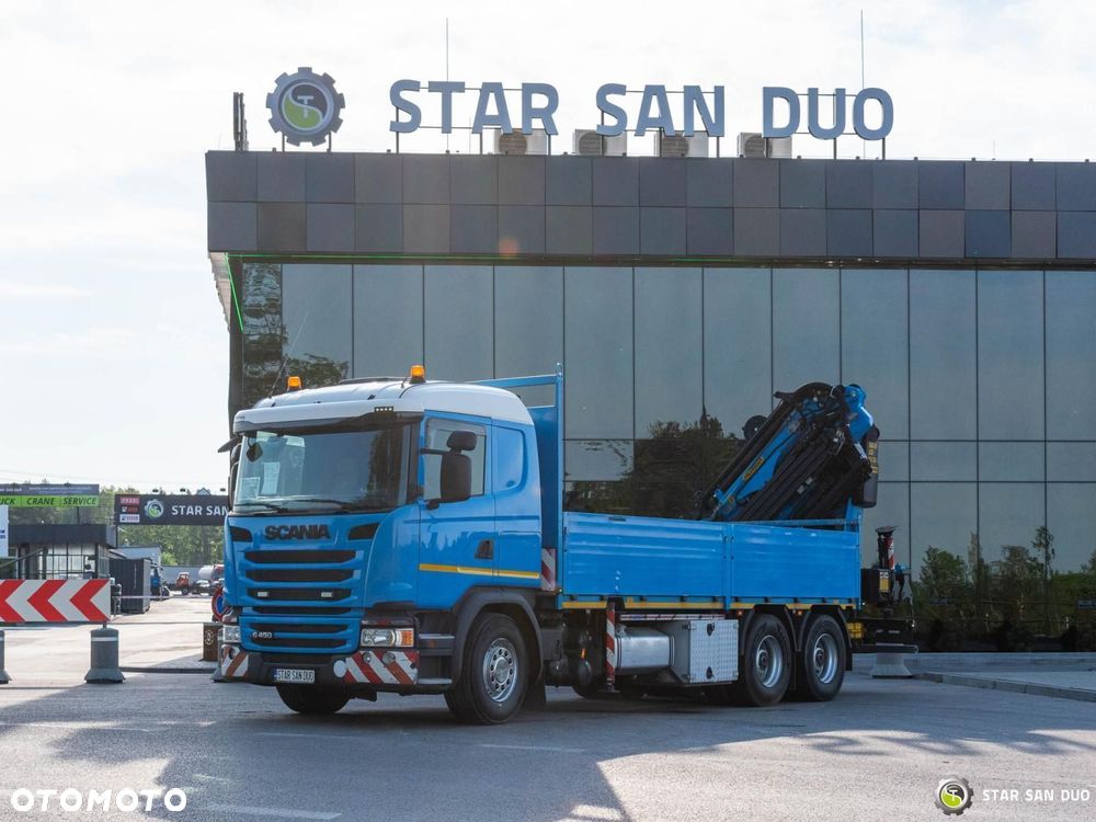Scania G450 6x4 PALFINGER PK 42002 SH HDS Żuraw Fly Jib Wciagraka - 11