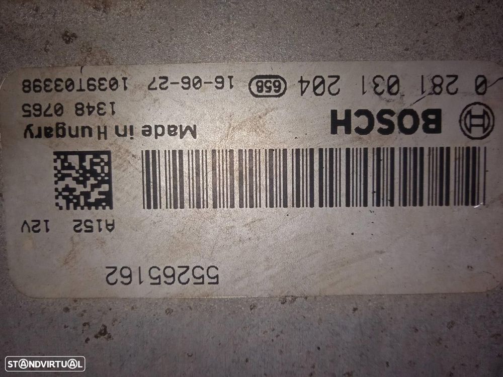 CENTRALINA MOTOR UCE JEEP RENEGADE TODO TERRENO, FECHADA 2016 -0281031204 - 4