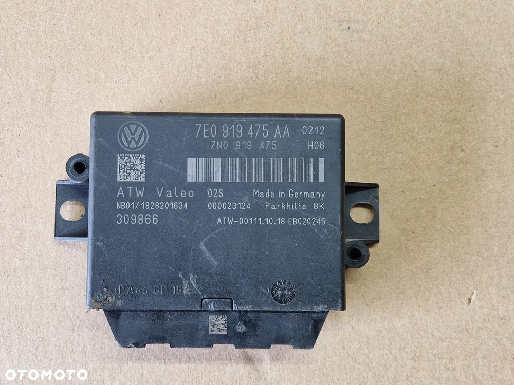 STEROWNIK MODUŁ PARKOWANIA PDC VW T6 7E0919475AA - 4
