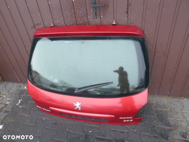 KLAPA TYŁ TYLNA PEUGEOT 206 HB EKQD KOMPLETNA - 11